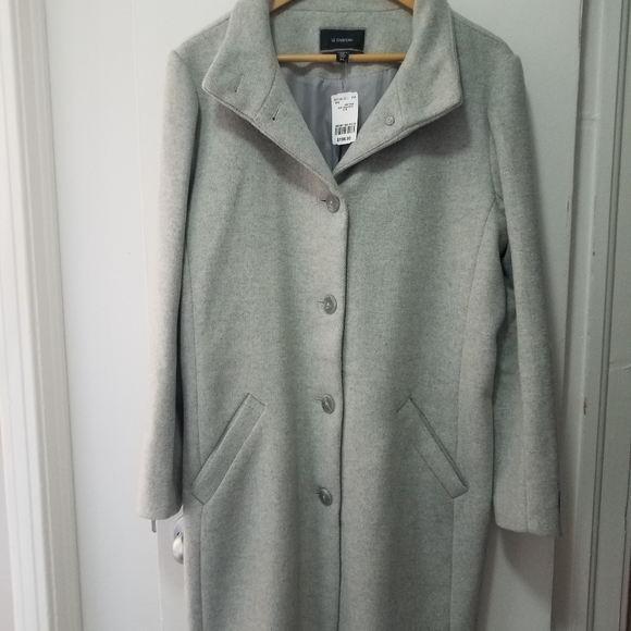Wool blend grey jacket - Picture 1 of 5